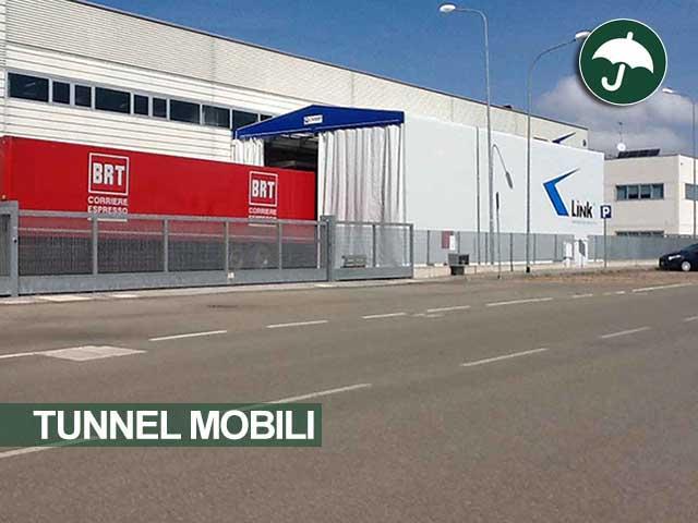 Coperture scorrevoli tunnel mobili Civert