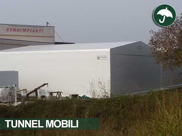 Tunnel Mobile in PVC Civert per Euroimpianti