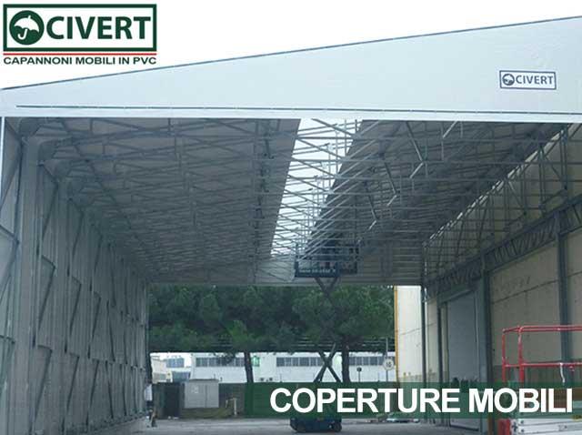 Copertura mobile monoside Civert