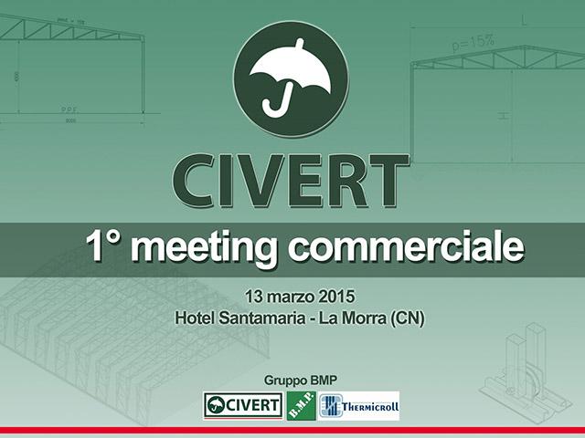 Copertina primo meeting commerciale Civert