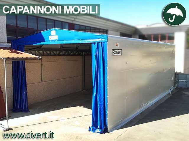 Capannone mobile in pvc Civert