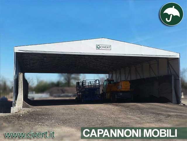 Capannone mobile in pvc Civert