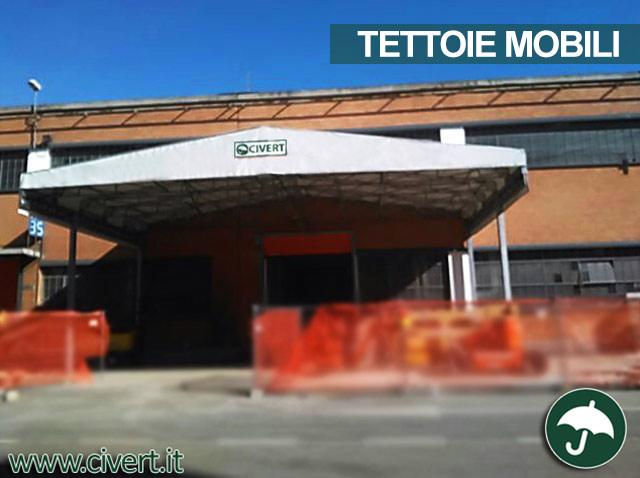 Tettoia mobile in pvc Civert per Fiat Mirafiori