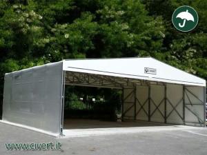 capannone mobile pvc per magazzino