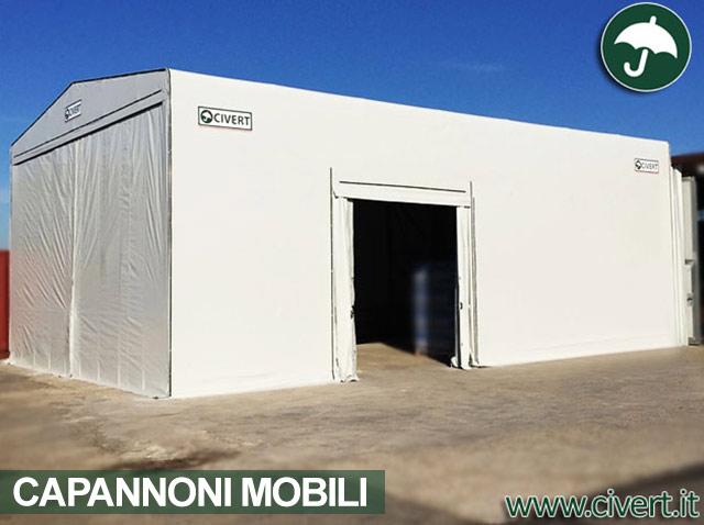 Capannone mobile in pvc Civert