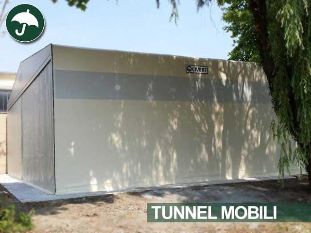 Tunnel mobile in pvc Civert per Govoni Handling System Srl