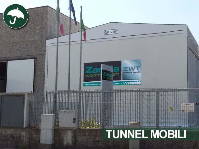 Tunnel mobile in pvc Civert