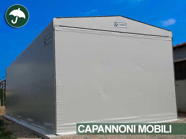 Capannone mobile indipendente Civert