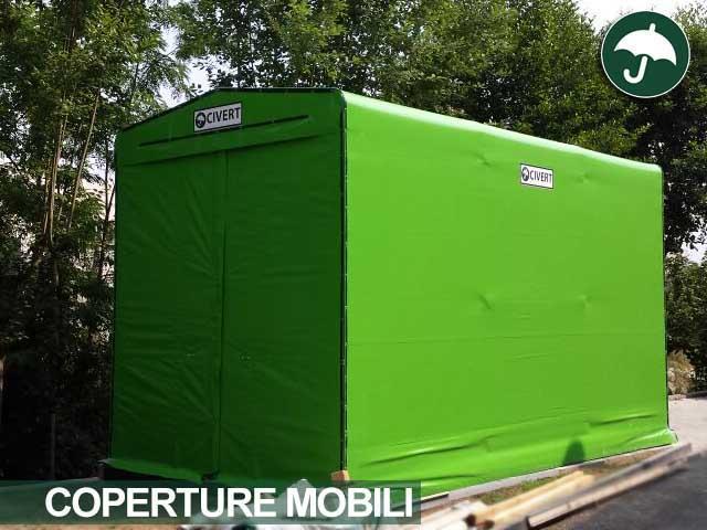 Copertura industriale verde in pvc modello Only