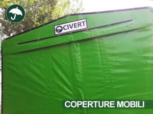 coperture mobili pvc Lombardia