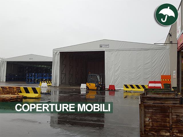 Copertura mobile frontale in pvc Civert per Lear Corporation