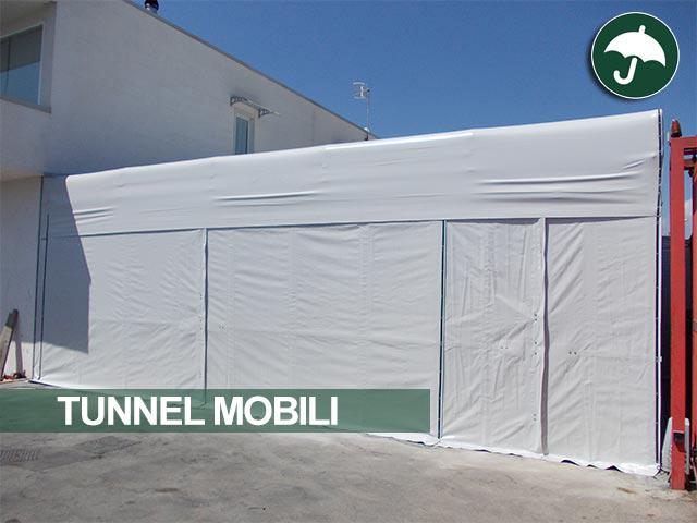 Tunnel mobile Civert per Nuova Cartoplastica srl