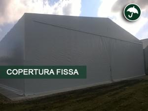 copertura fissa in pvc