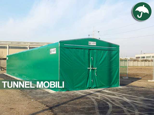 Tunnel mobile modello Only Civert per Enel Spa
