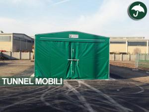 tunnel mobile in pvc per Enel