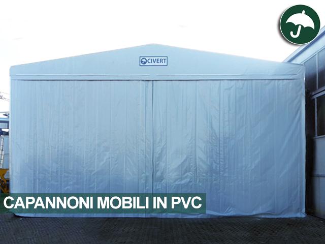 Capannone mobile in pvc Civert per MF srl