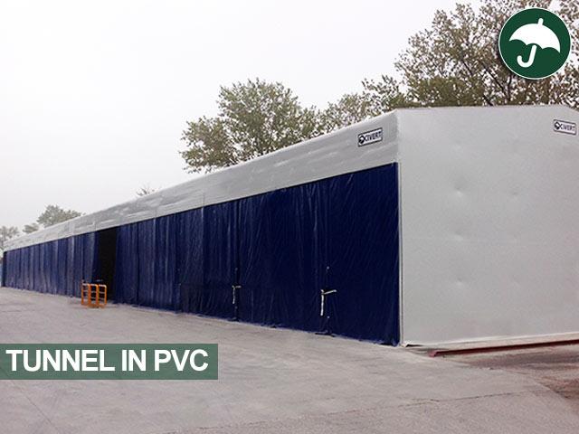 Tunnel indipendente in pvc Civert