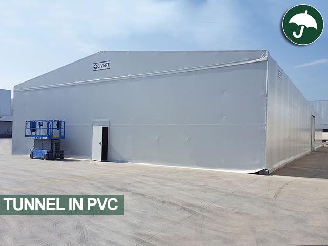 Tunnel in pvc 