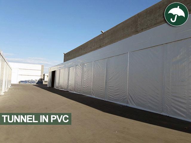 Tunnel in pvc modello Monoside Civert