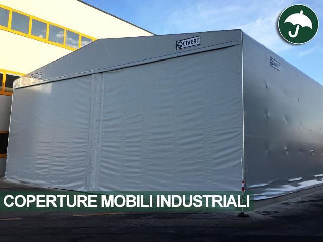 Copertura mobile industriale in pvc modello Only Civert