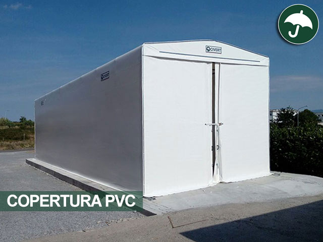 Tunnel in pvc copertura mobile Only Civert