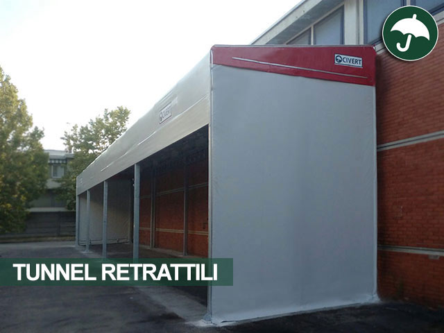 Tunnel Retrattili A Bologna Nuova Copertura Pvc In Emilia Romagna