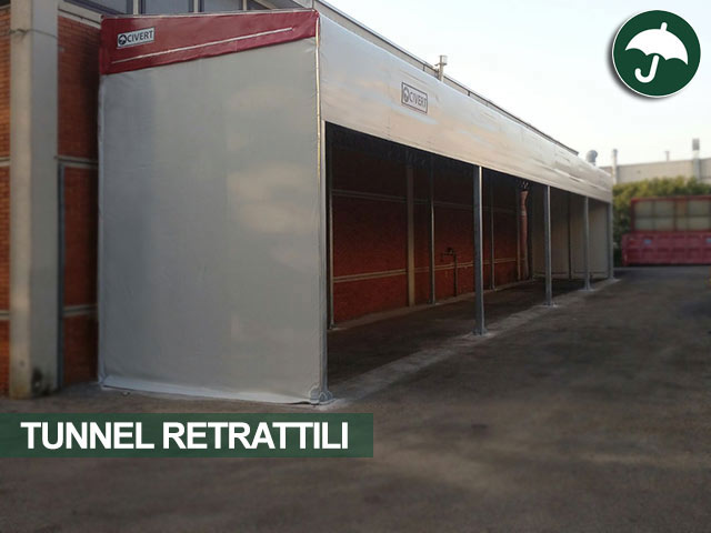 Tunnel Retrattili A Bologna Nuova Copertura Pvc In Emilia Romagna