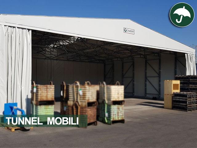 Tunnel mobile in pvc indipendente Only Civert