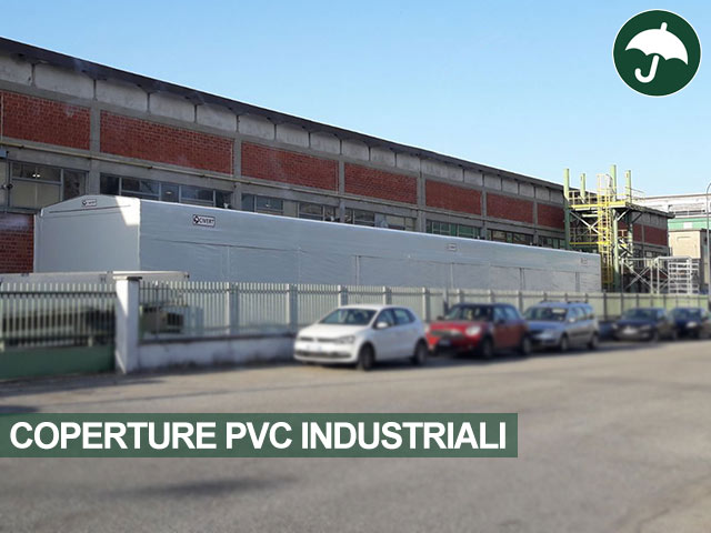 Copertura in pvc industriale modello Biroof Civert