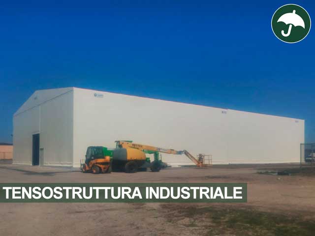 Tensostruttura industriale modello Only Civert