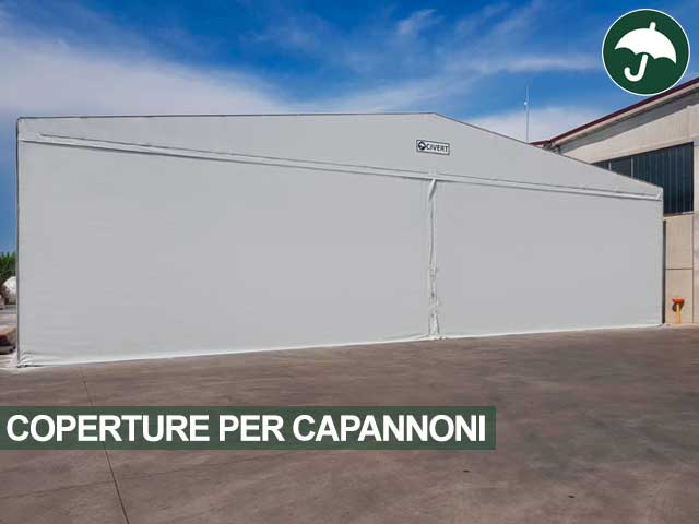 Copertura in pvc per capannone modello Only Civert