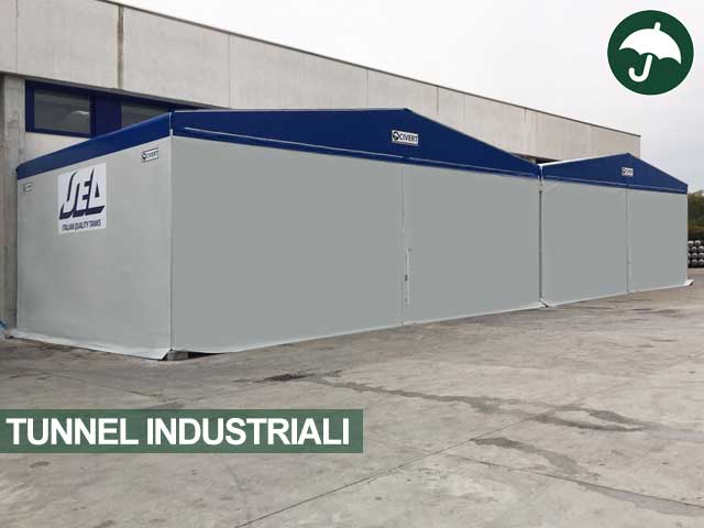 Due tunnel industriali Odd affiancati Civert