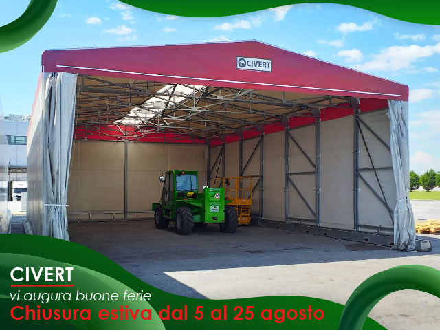 Chiusura estiva uffici Civert