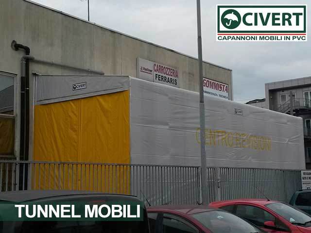 Galleria immagini dei capannoni scorrevoli in pvc della Civert per applicazioni agricole
