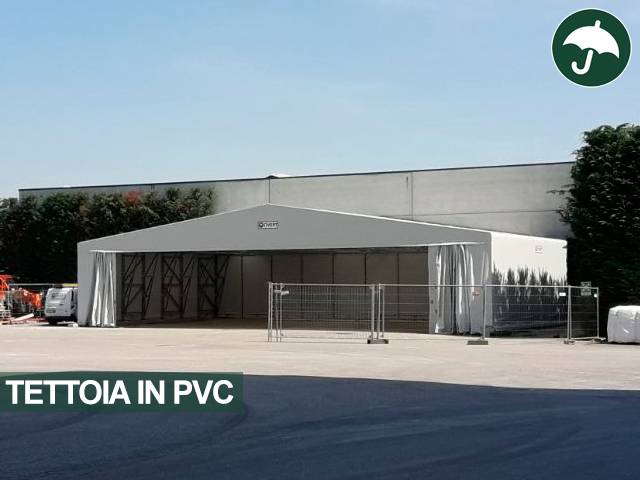 Tettoria industriale in pvc