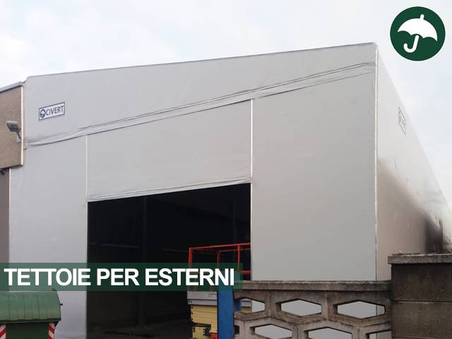 Copertura da esterno in pvc della civert