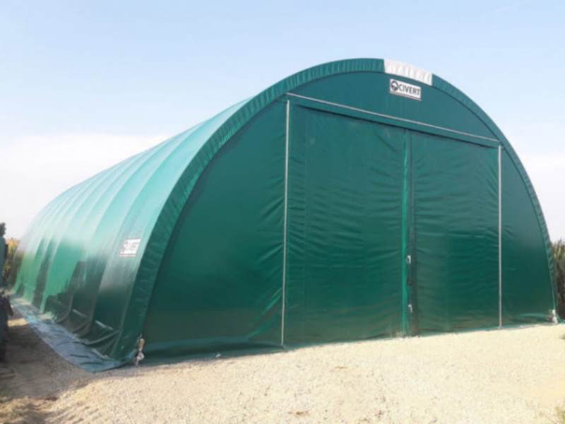 Tunnel agricolo copertura per fienili in pvc