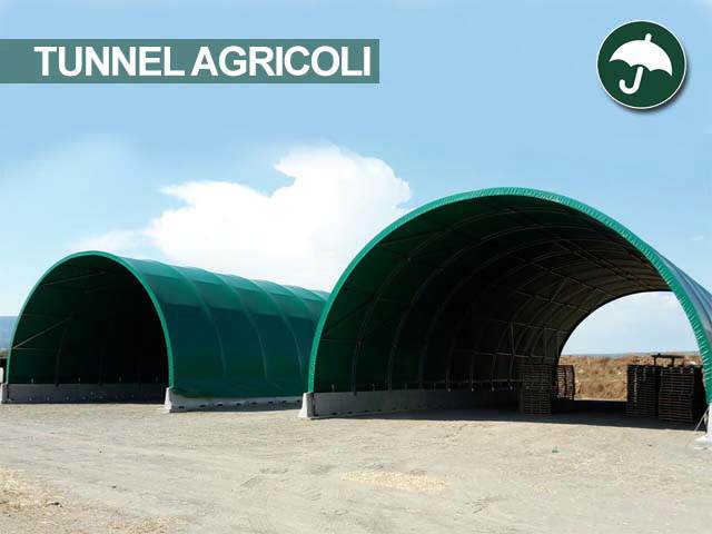 Galleria immagini dei capannoni scorrevoli in pvc della Civert per applicazioni agricole
