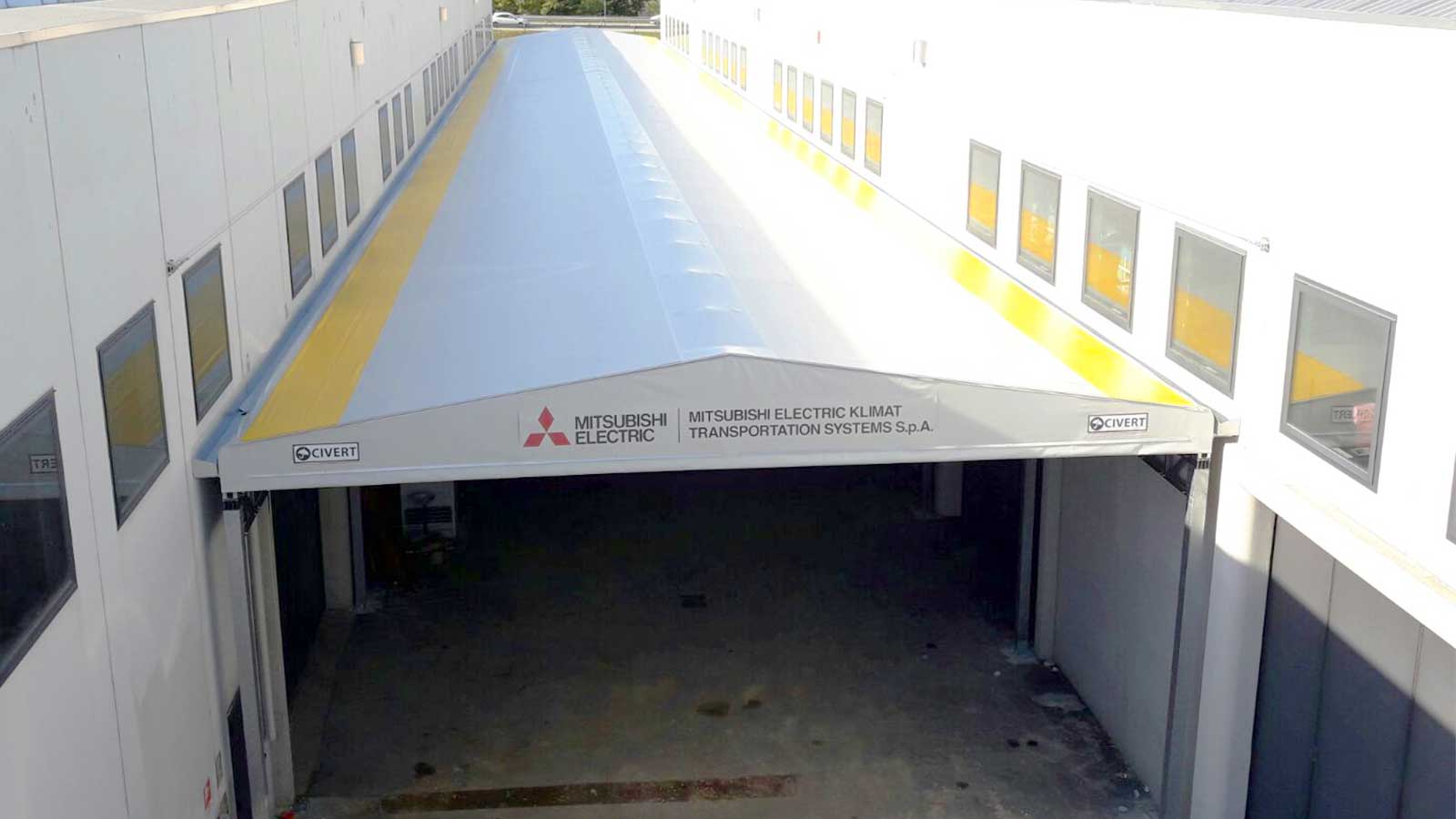 Capannoni Mobili In Pvc Tunnel Industriali Tensostrutture Civert