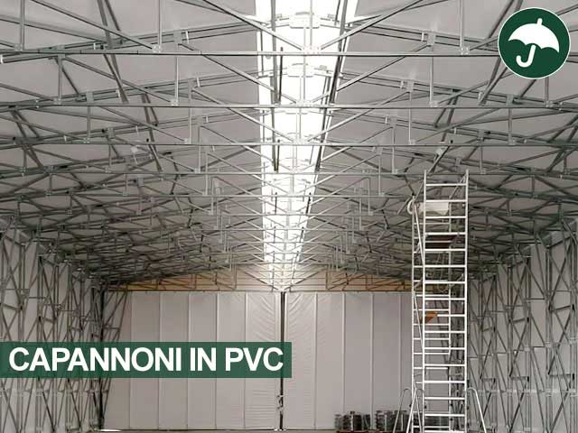 capannone pvc interno