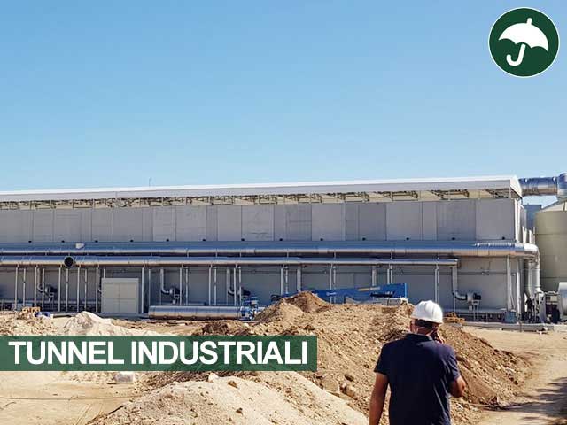 tunnel pvc industriale