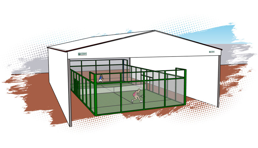 Coperture campi da Padel