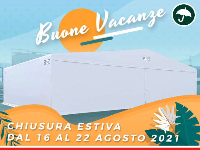 Chiusura estiva Civert capannoni in pvc
