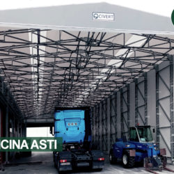 Tensostruttura per Officina Asti