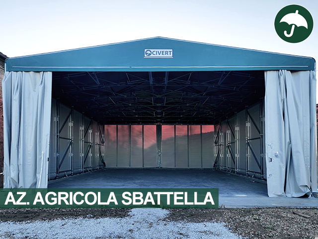 Copertura per azienda agricola