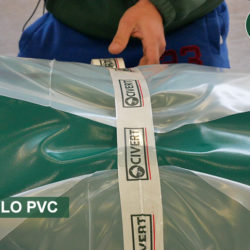 Telo PVC per capannoni mobili