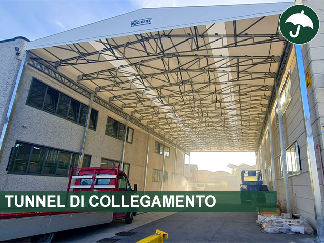 Tunnel di collegamento in PVC