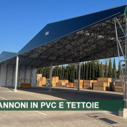 Capannoni in PVC e tettoie industriali